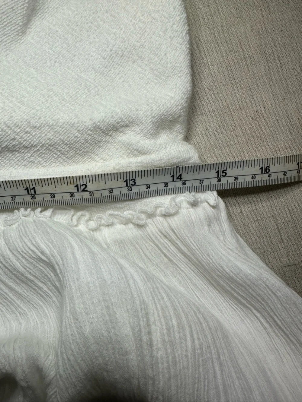 Anthropologie White cotton Maxi Dress women’s size M #classic